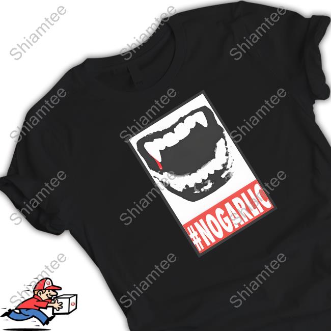Official Thenerdcircus Merch Drac #Nogarlic Shirt